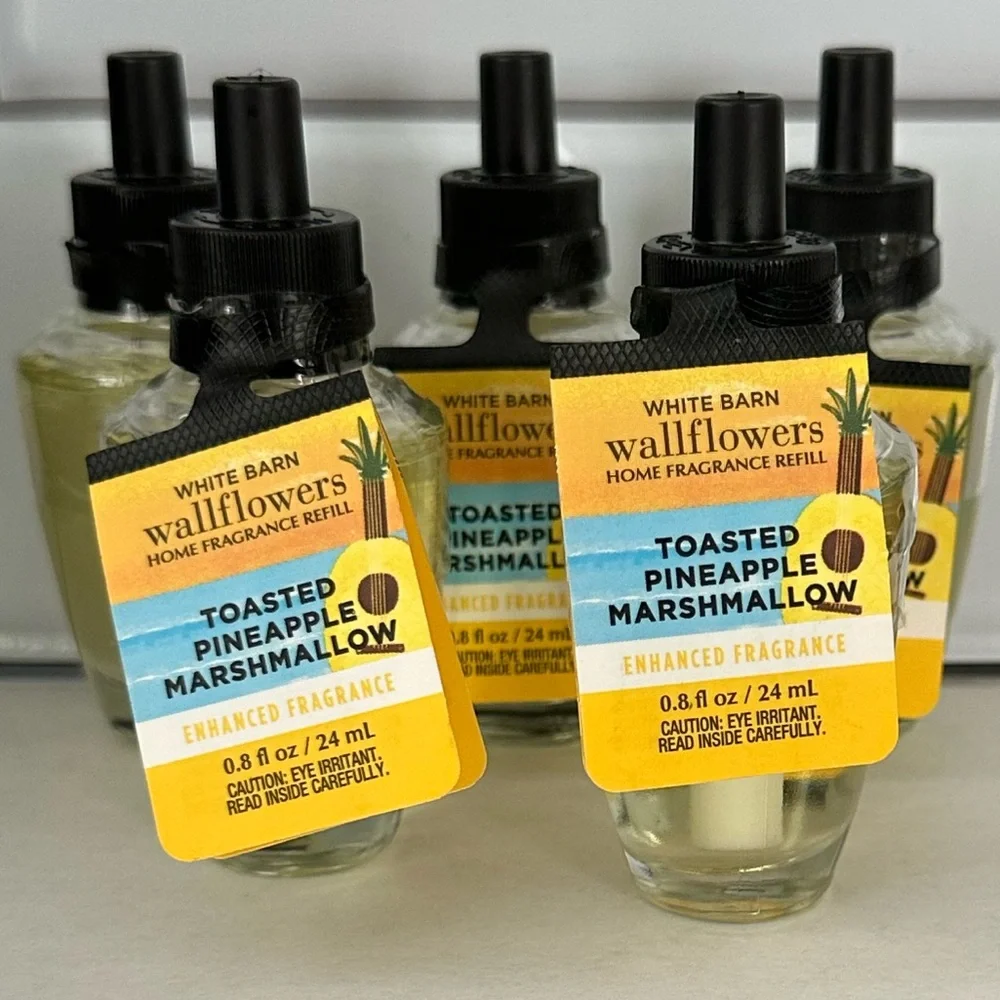 LAST ONE- 5 Toasted Pineapple Marshmallow Wallflower Refills